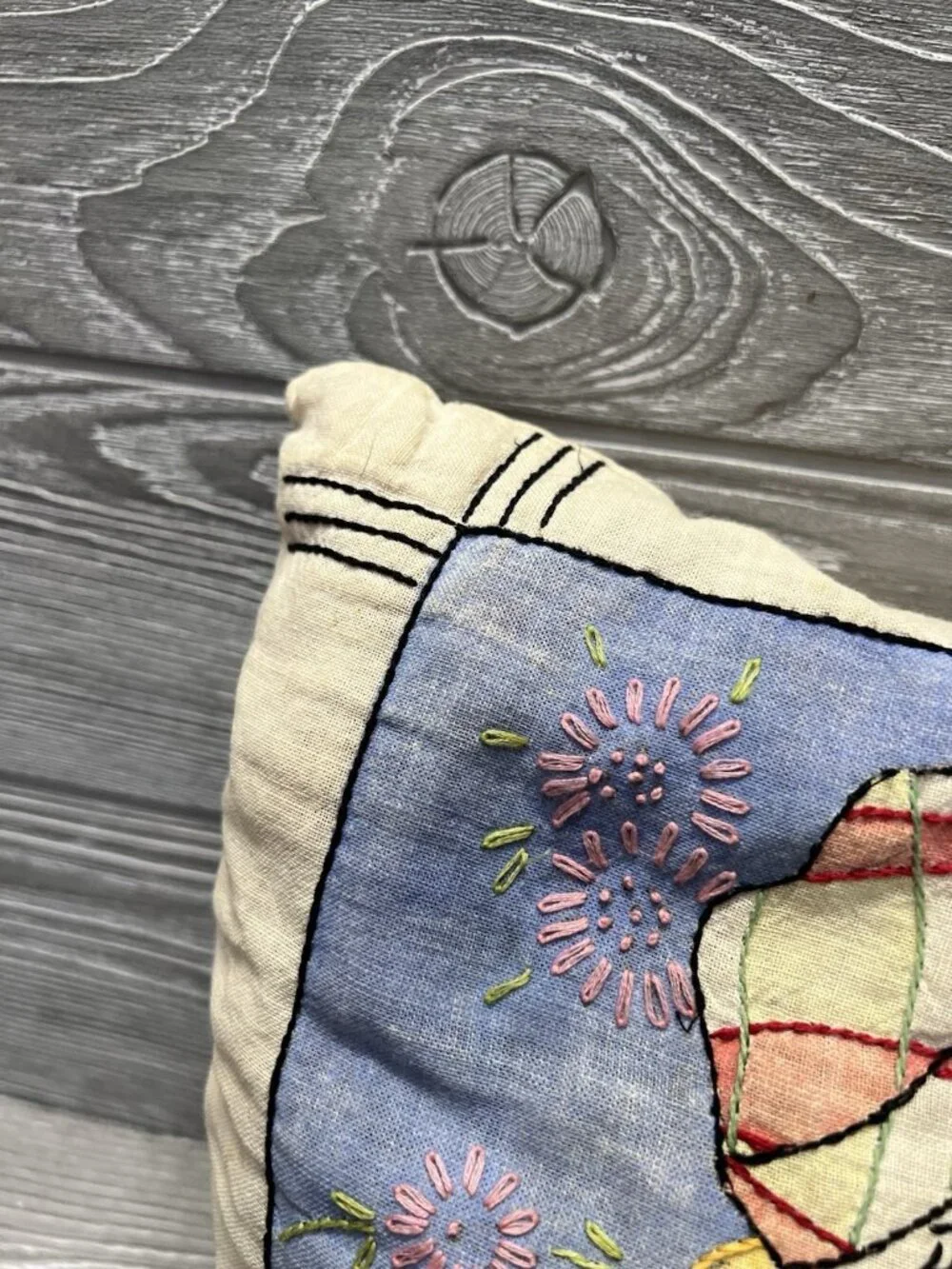 Handmade vintage throw